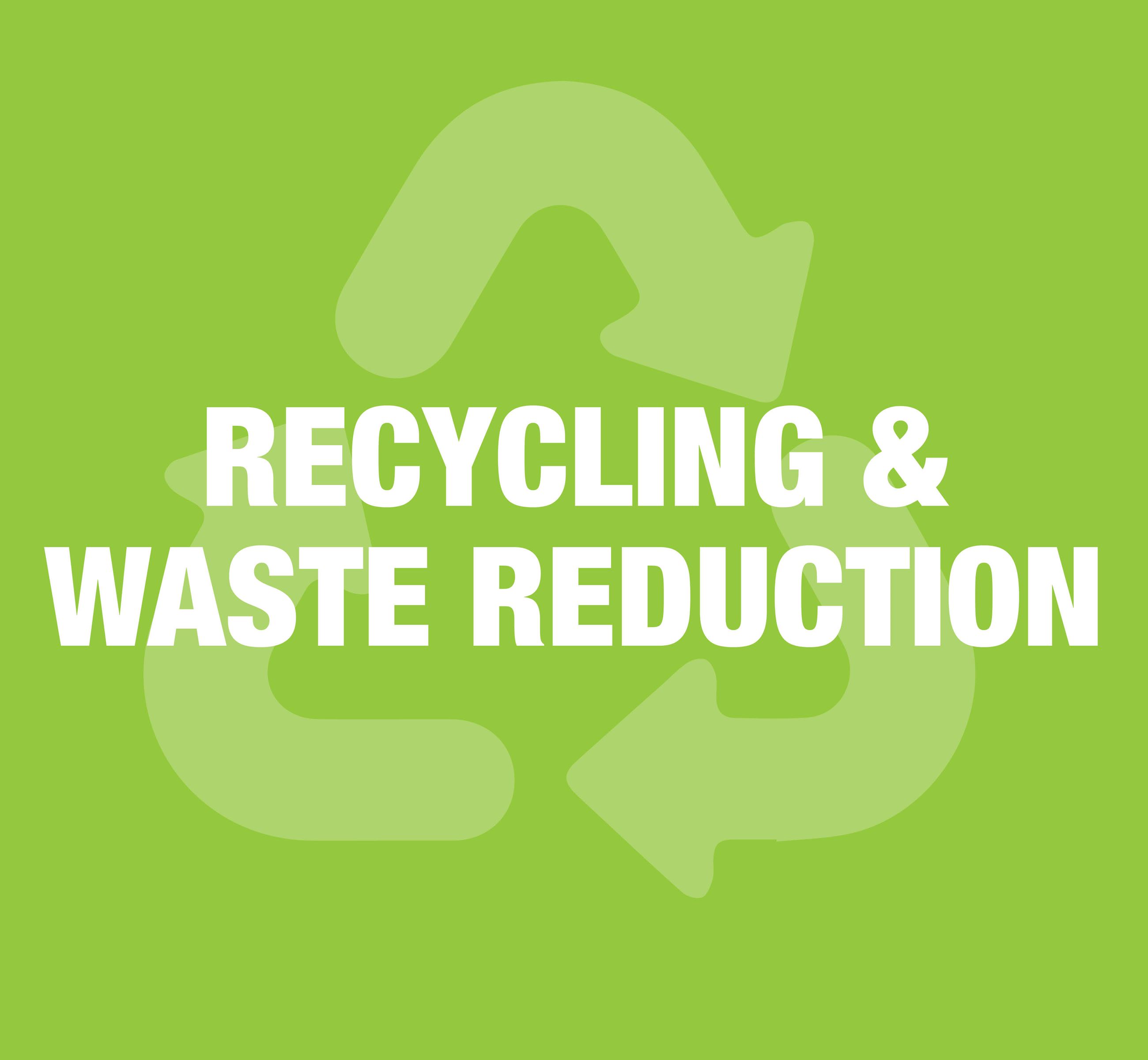 recycling-waste reduction