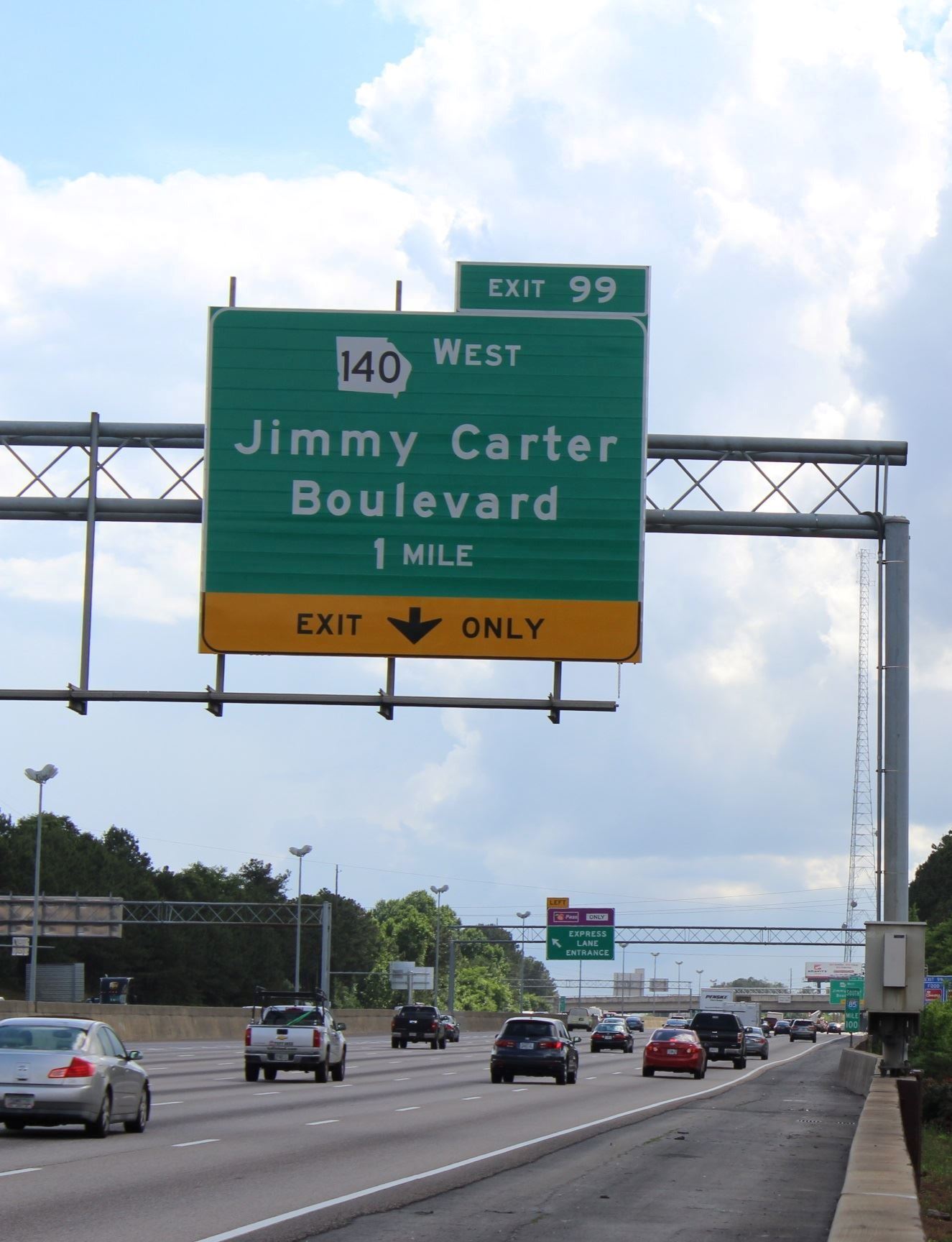 Jimmy Carter Hwy SIgns